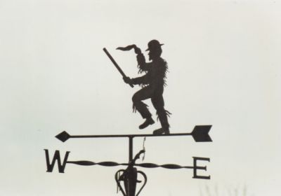 Morris Dancer weather vane